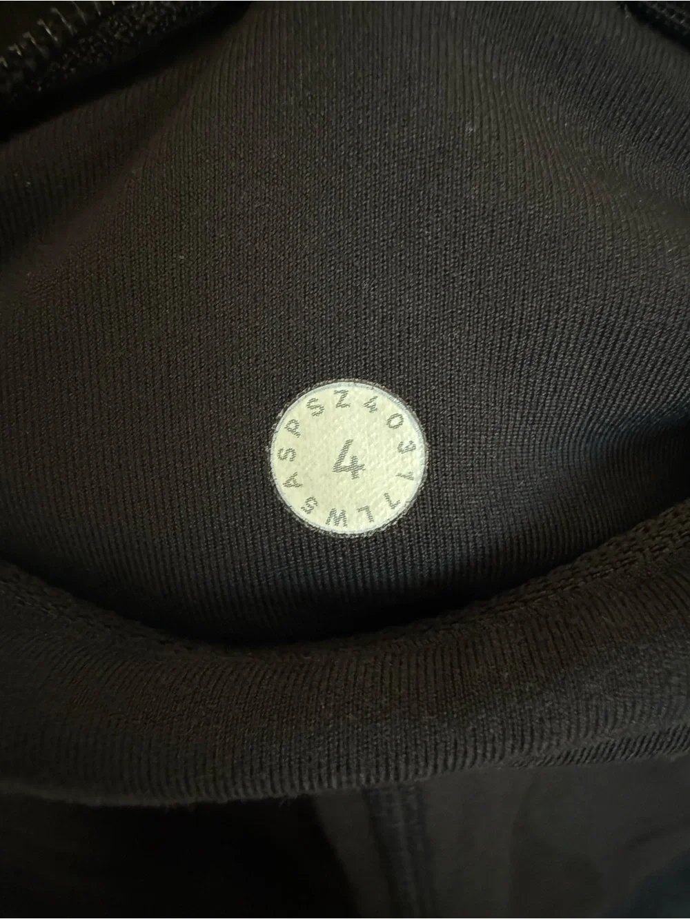 Lululemon Speed Up Tight Brushed Full-On Luxtreme 28” Black Size 4